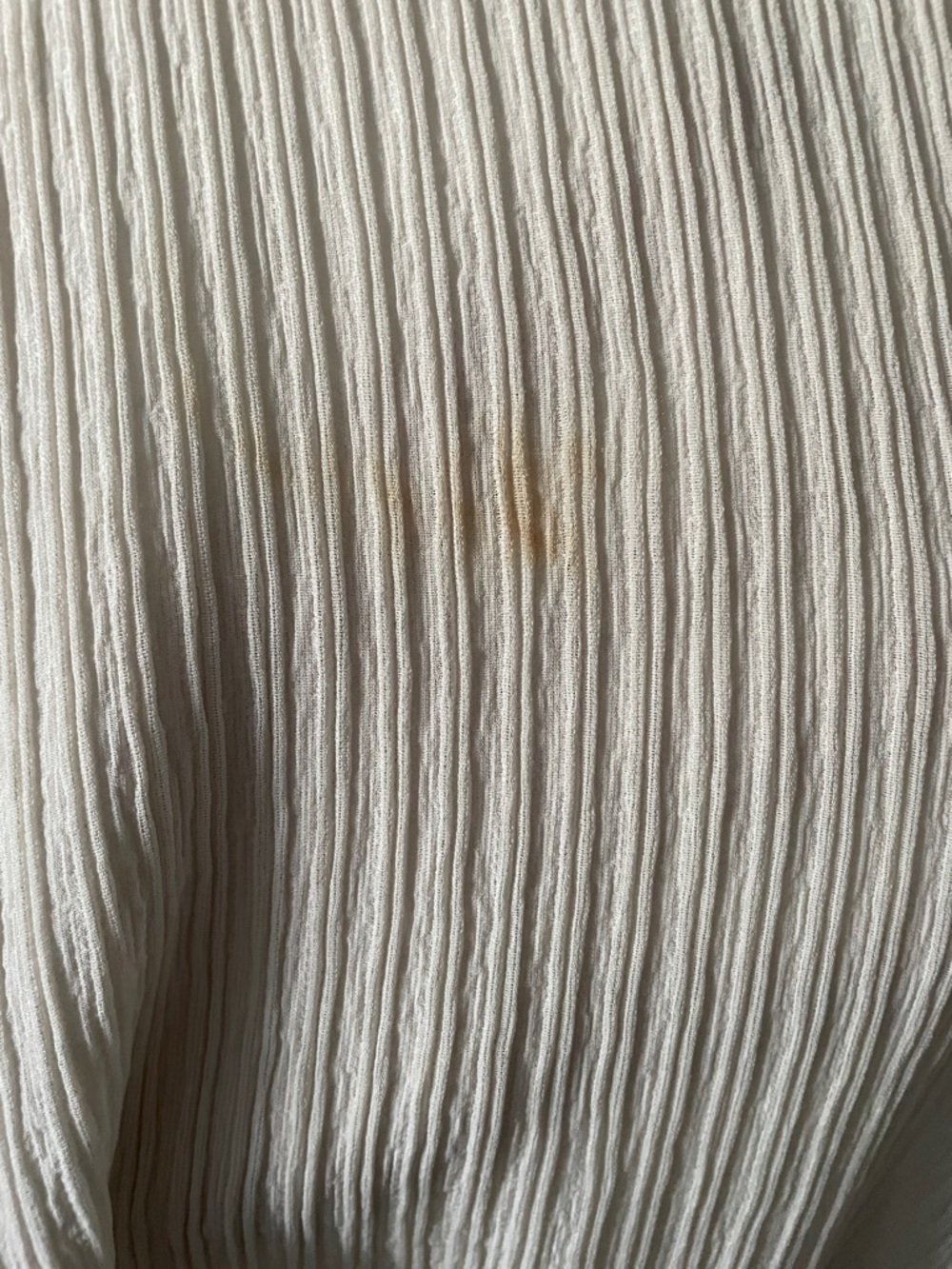 Eileen Fisher Ivory Button-Front Long Sleeve Tunic 100% silk - Picture 8 of 8